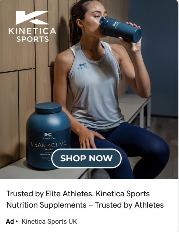 Kinetica Sports Display Ad 1