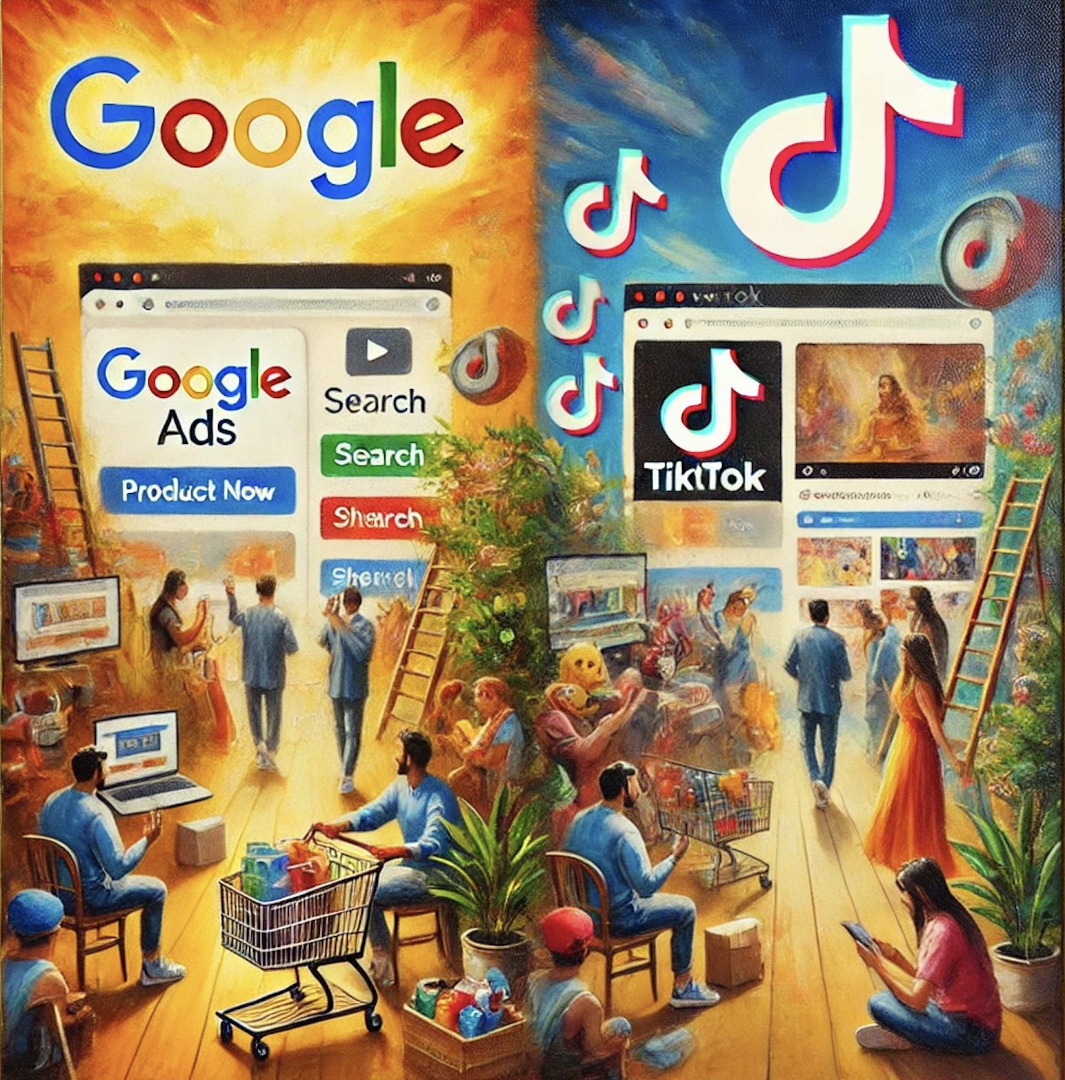 Google Ads vs Tiktok Ads